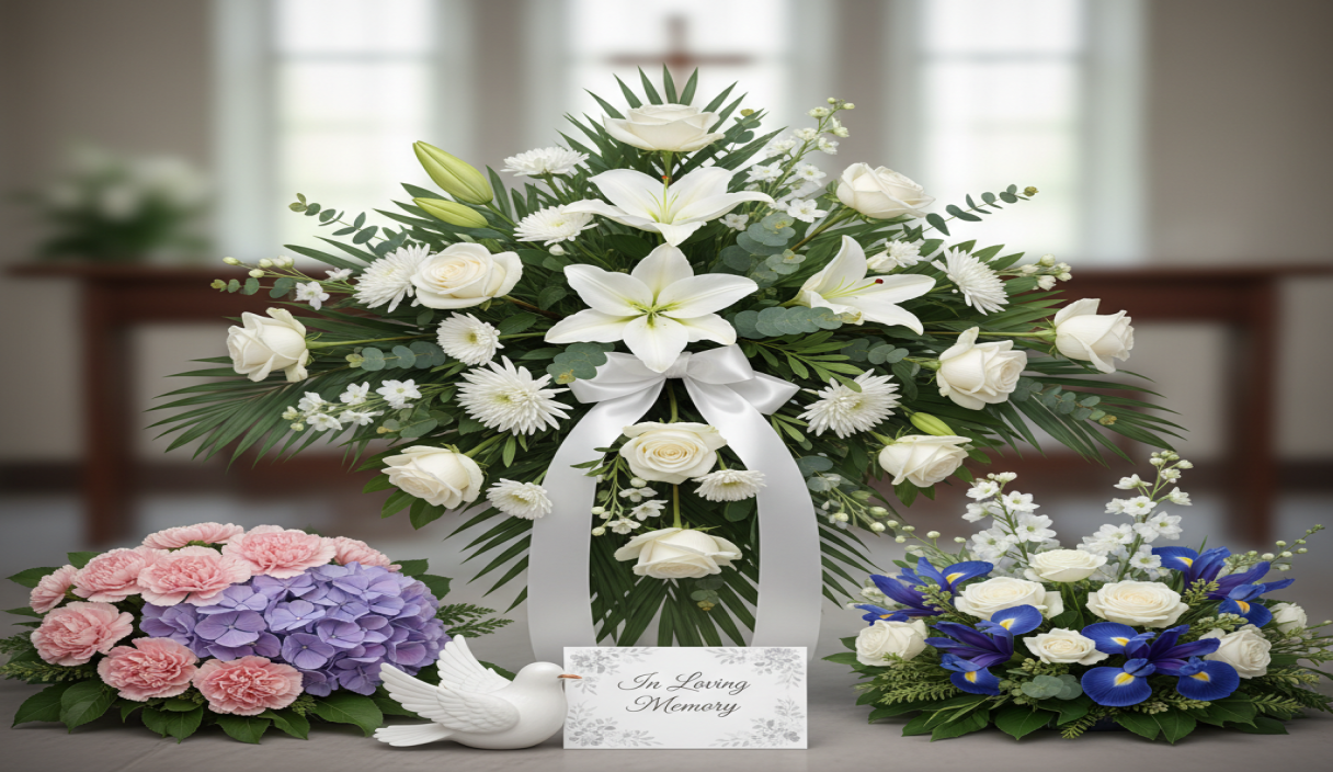 What Color Flowers For Funeral?