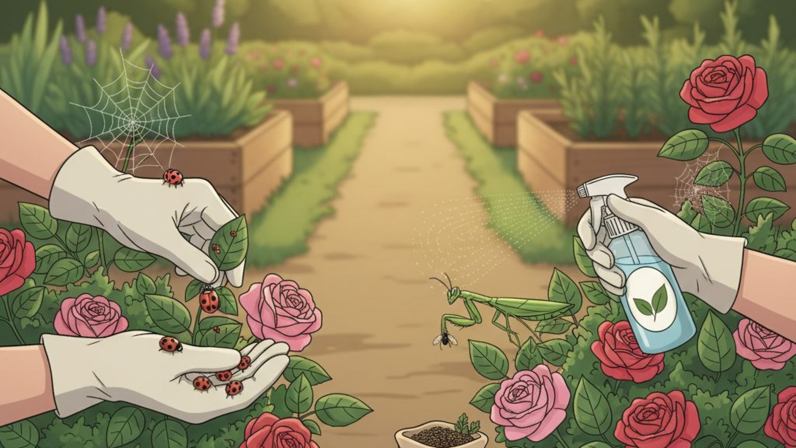 Pest Control For Rose Plants Without Chemicals