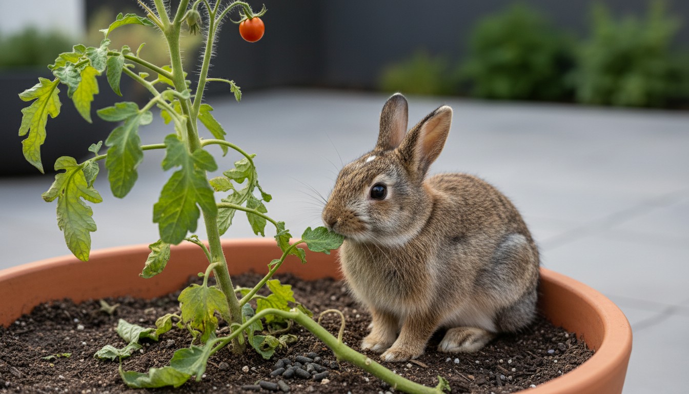Will Rabbits Eat Tomato Plants