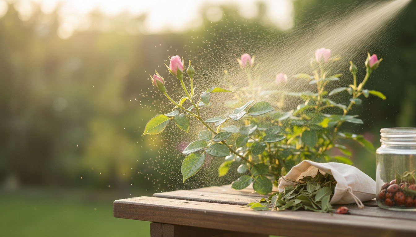 Pest Control For Rose Plants Without Chemicals
