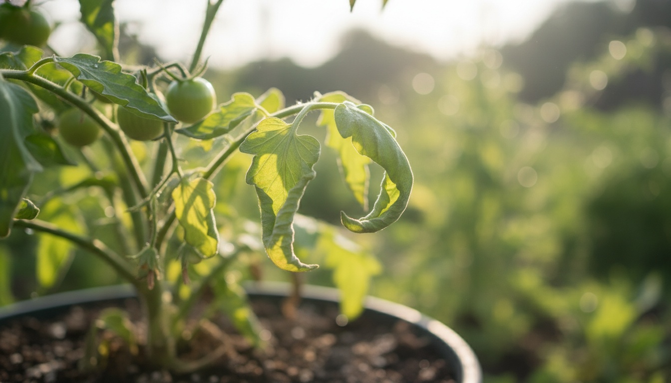 Curling Leaves On Tomato Plants