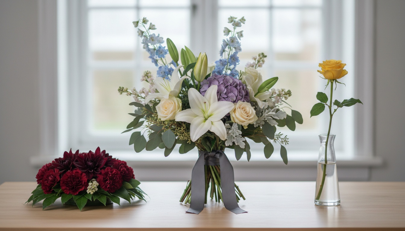 What Color Flowers For Funeral?