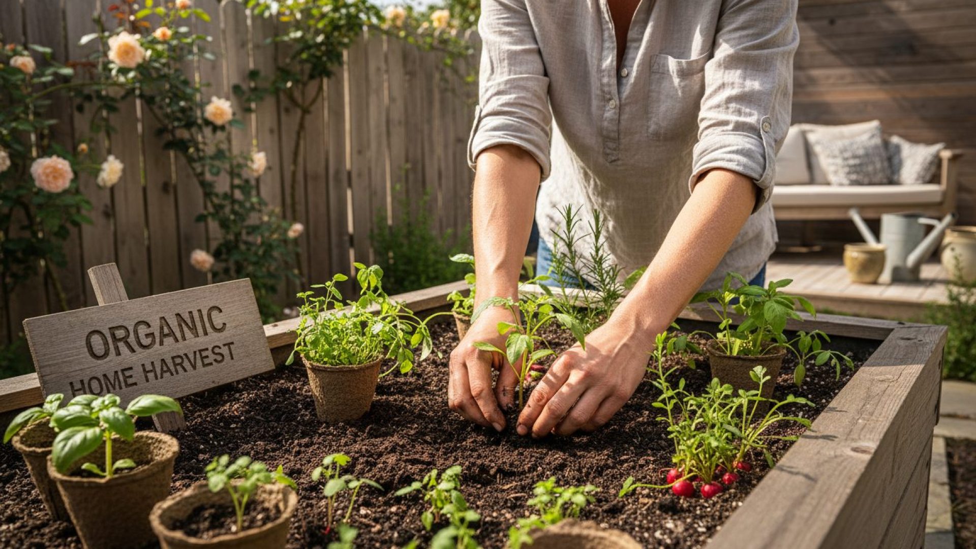The Organic Home Gardening Guide: Real Results, Simple Start, Lasting Change
