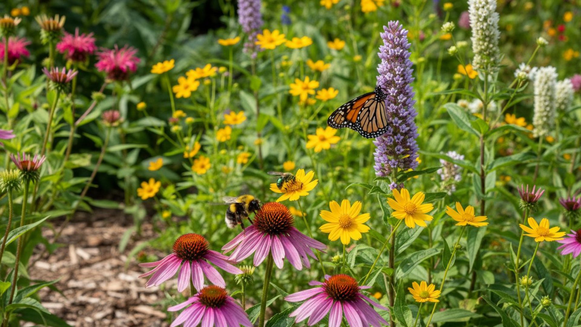 Native Flowers for Pollinator Gardens: The Key to Buzzing, Thriving Yards