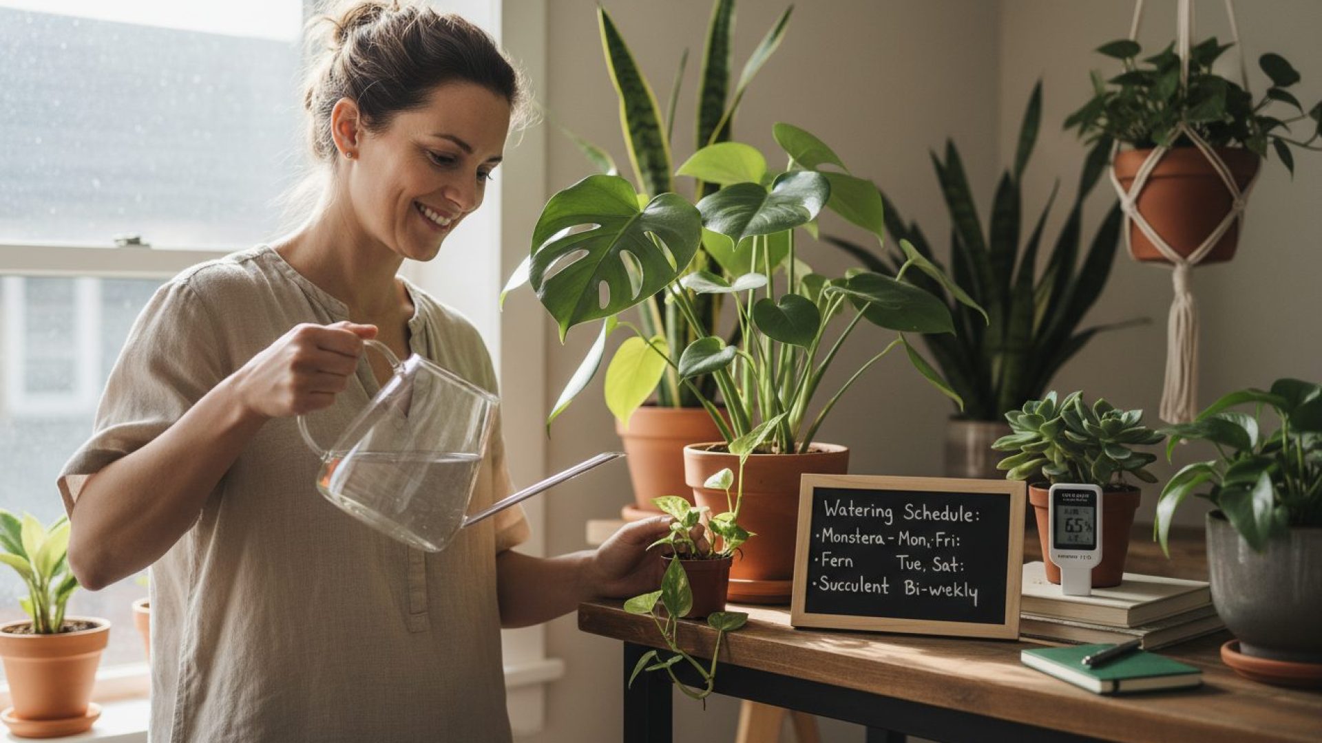 How to Craft the Perfect Watering Schedule for Home Plants